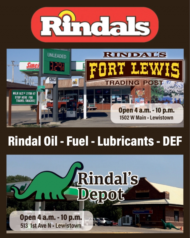 Trading Post, Rindal's Fort Lewis / Rindal's Depot, Lewistown, MT