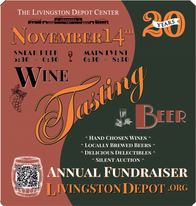 Wine Tasting Beer, Livingston Depot Center, Livingston, MT