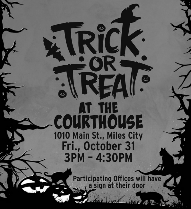 Trick or Treat at The Courthouse, Trick or Treat at The Courthouse (October 31, 2025)