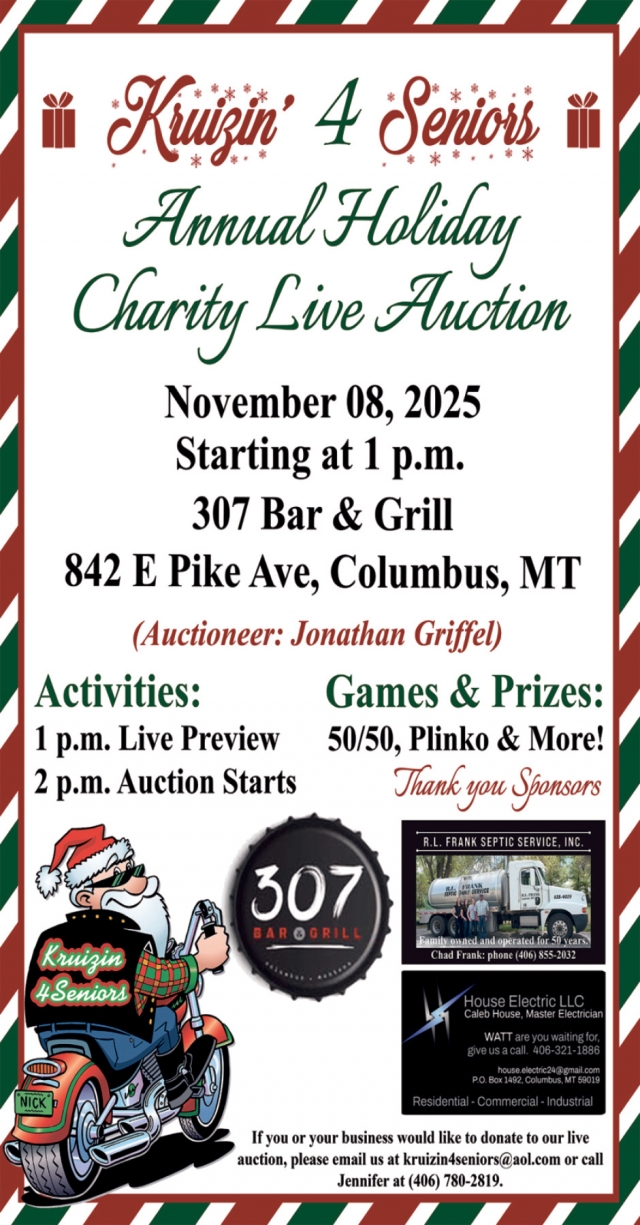 Annual Holiday Charity Live Auction, Kruizin' 4 Seniors