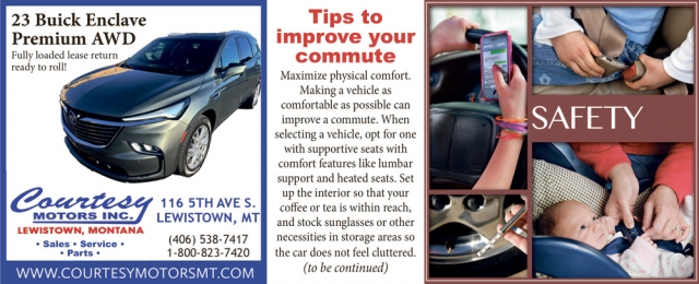 Tips to Improve Your Commute, Courtesy Motors Inc