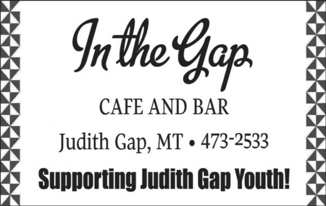 Supporting Judith Gap Youth!, In the Gap, Judith Gap, MT