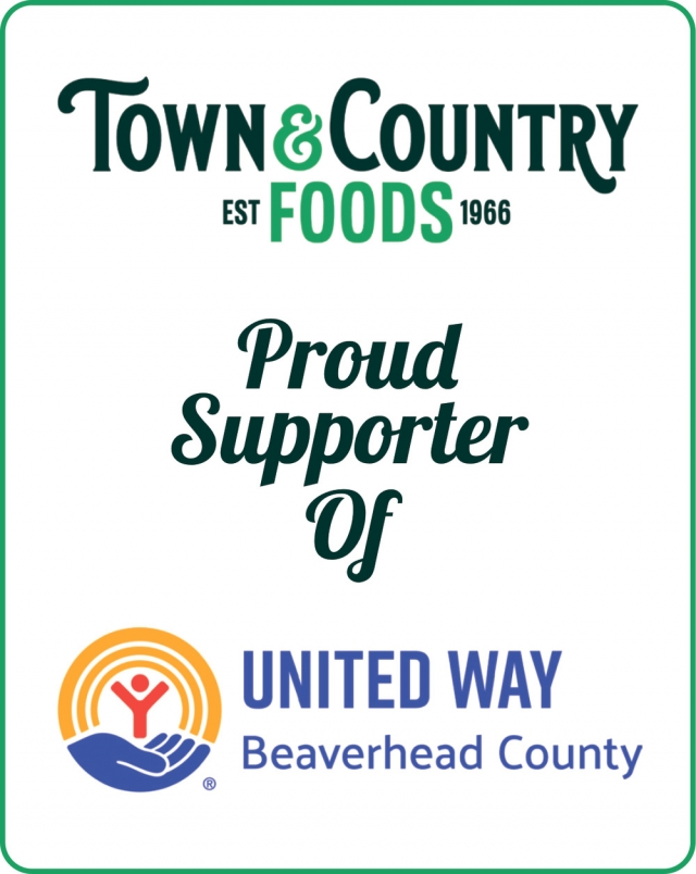 Proud Supporter of United Way of Beaverhead County, Town & Country Foods - Dillon, Dillon, MT