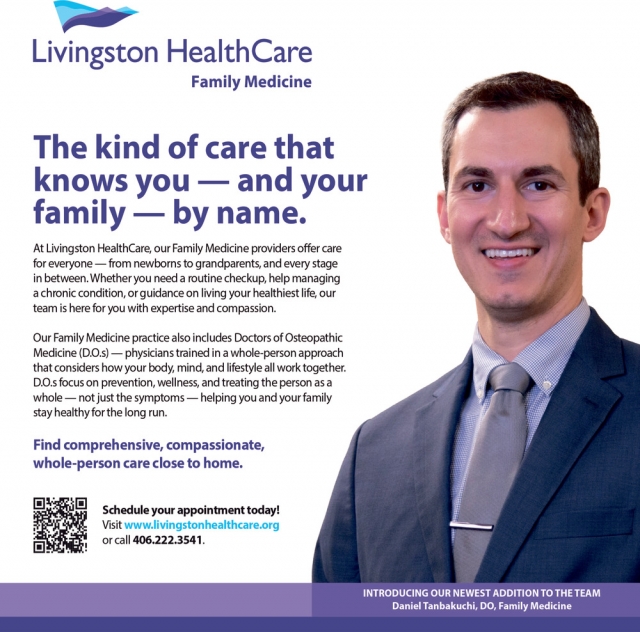 Family Medicine, Livingston Healthcare, Livingston, MT