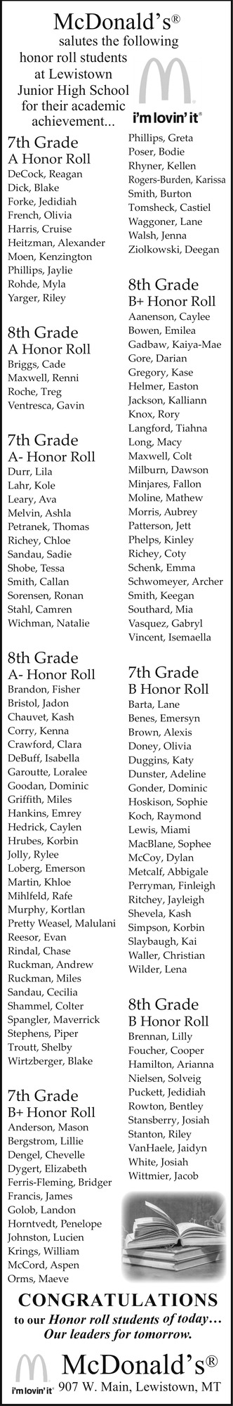 I'm Lovin' It, Mcdonalds - Lewiston, Lewistown, MT