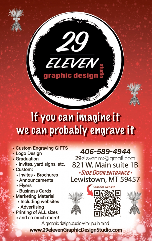 Graphic Design, 29 Eleven Graphic Design Studio, Lewistown, MT