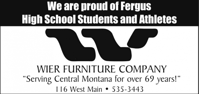 Furniture Company, Wier Furniture Company, Lewistown, MT