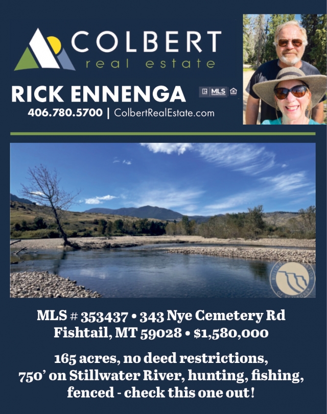 165 Acres, No Deed Restrictions, Rick Ennenga - Colbert Real Estate