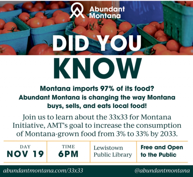 Did You Know, Abundant Montana