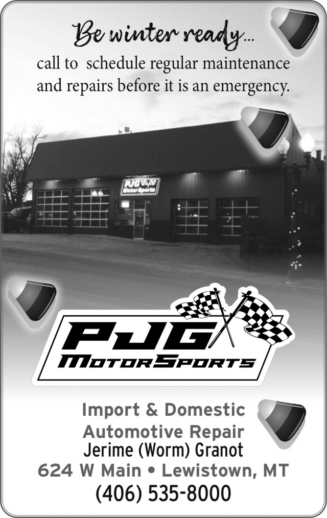 Import & Domestic Automotive Repair, PJG Motorsports, Lewistown, MT