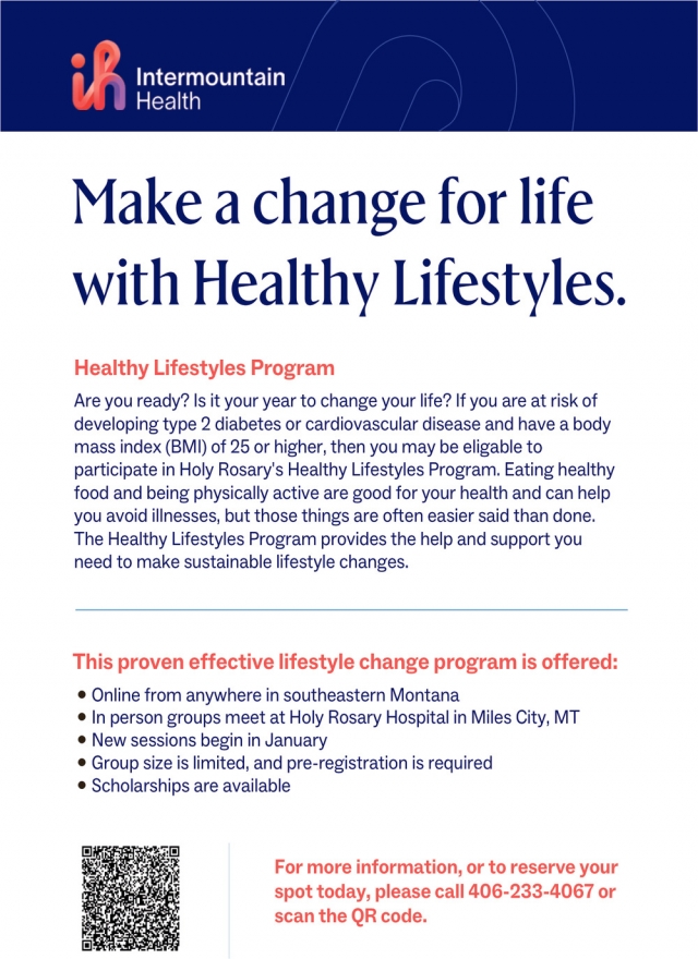 Make a Change for Life with Healthy Lifestyles, Intermountain Health, Las Vegas, NV