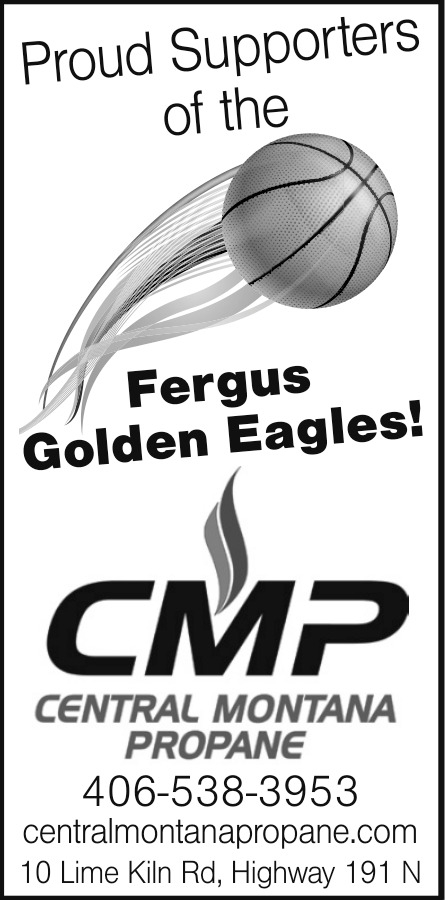 Proud Supporters Of The Fergus Golden Eagles!, Central Montana Propane, Lewistown, MT