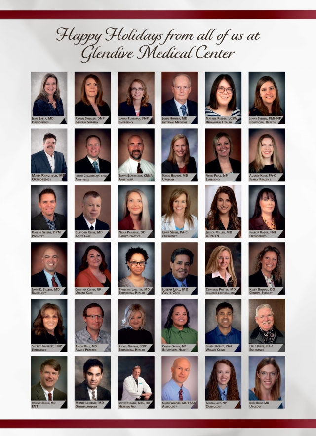 Happy Holidays, Glendive Medical Center, Glendive, MT