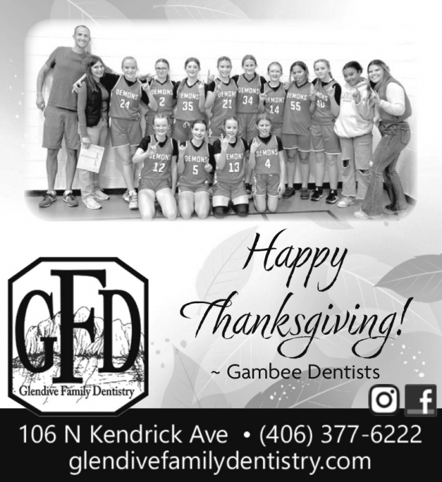 Happy Thanksgiving!, Glendive Family Dentistry, Glendive, MT