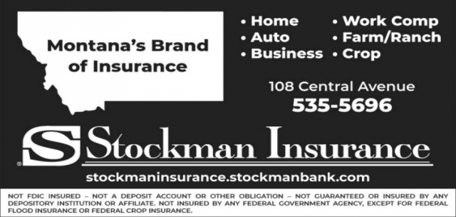 Montana's Brand of Insurance, Stockman Insurance - Stanford, Stanford, MT