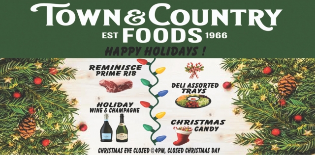 Happy Holidays, Town & Country Foods - Dillon, Dillon, MT