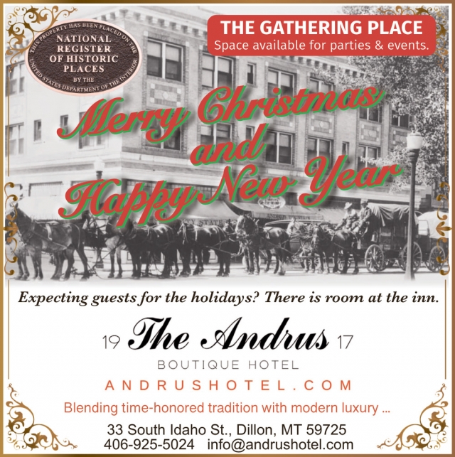 The Gathering Place, Andrus Hotel - Dillon, Dillon, MT