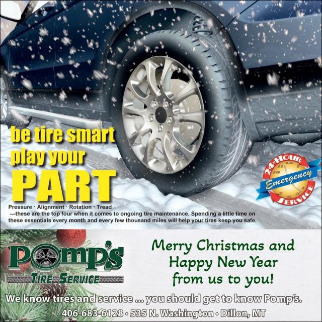 Tire Services, Pomp's Tire Service - Dillon, Dillon, MT