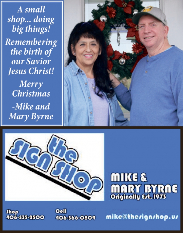 A Small Shop... Doing Big Things!, The Sign Shop