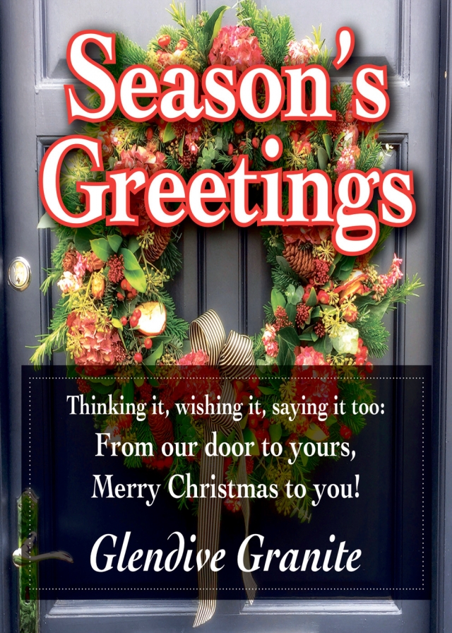 Season's Greetings, Glendive Granite