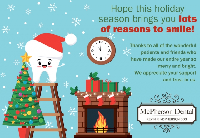 Hope This Holiday Season Brings You Lots of Reasons to Smile!, McPherson Dental, Glendive, MT