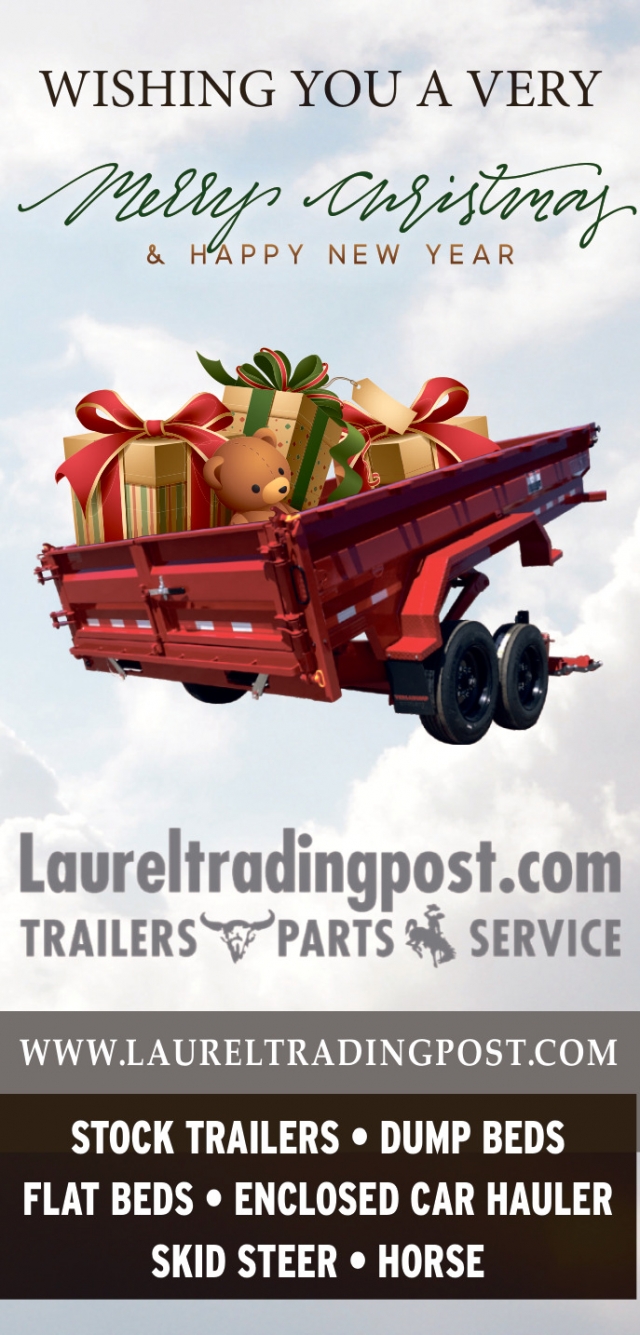 Merry Christmas & Happy New Year, Laurel Trading Post