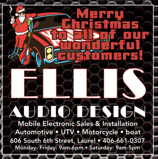Mobile Electronic Sales & Installation, Ellis Audio Design, Laurel, MT