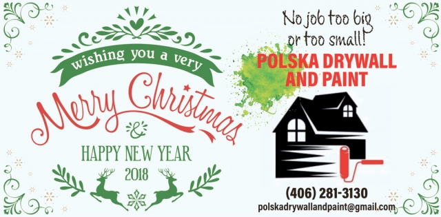 Wishing You a Very Merry Christmas, Polska Drywall and Paint