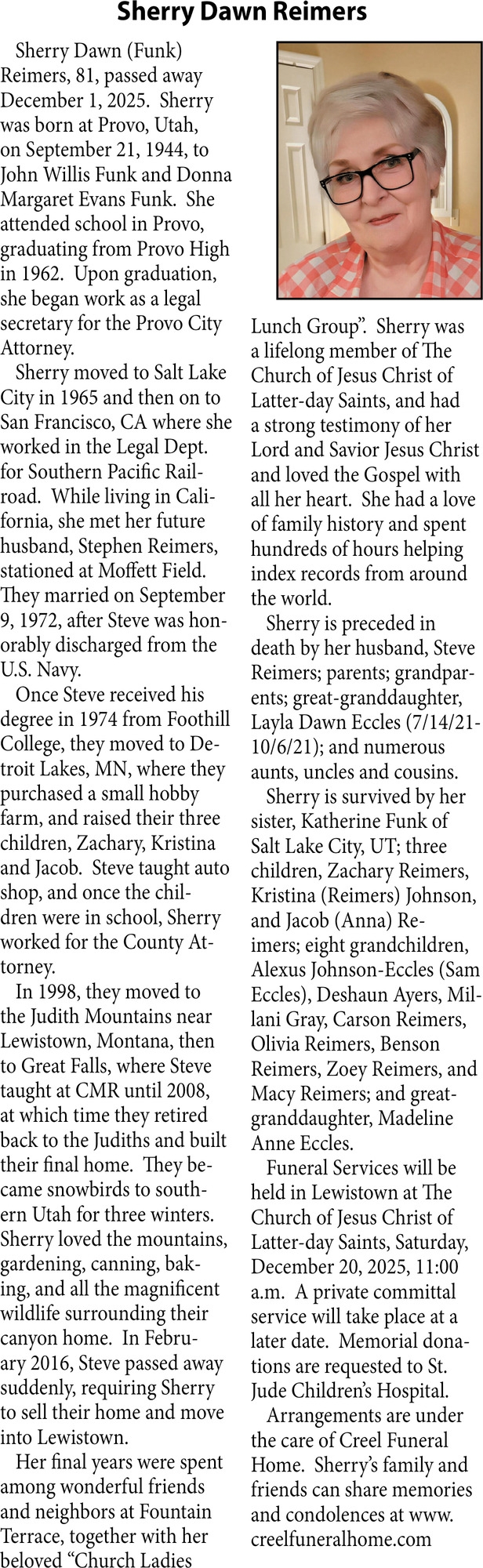 Funeral Home, Obituaries, Glendive, MT