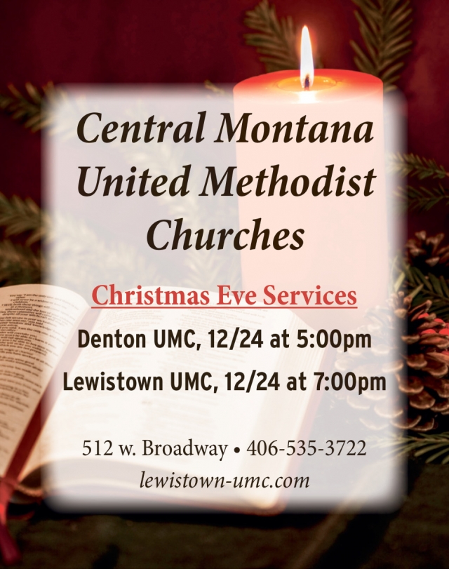 Christmas Eve Services, Lewistown UMC