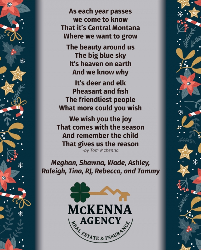 Real Estate & Insurance, McKenna Agency, Lewistown, MT