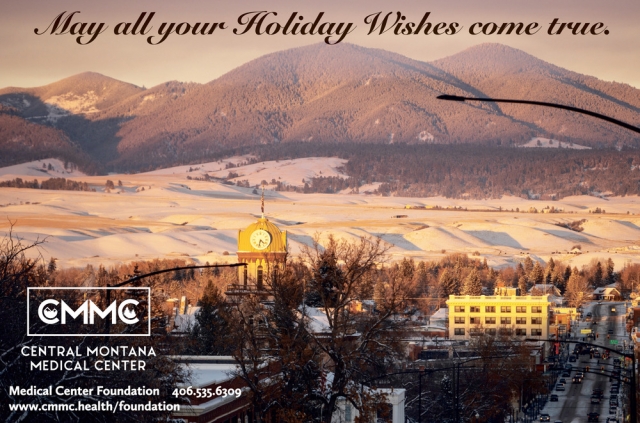 May All Your Holiday Wishes Come True., Central Montana Medical Center, Lewistown, MT