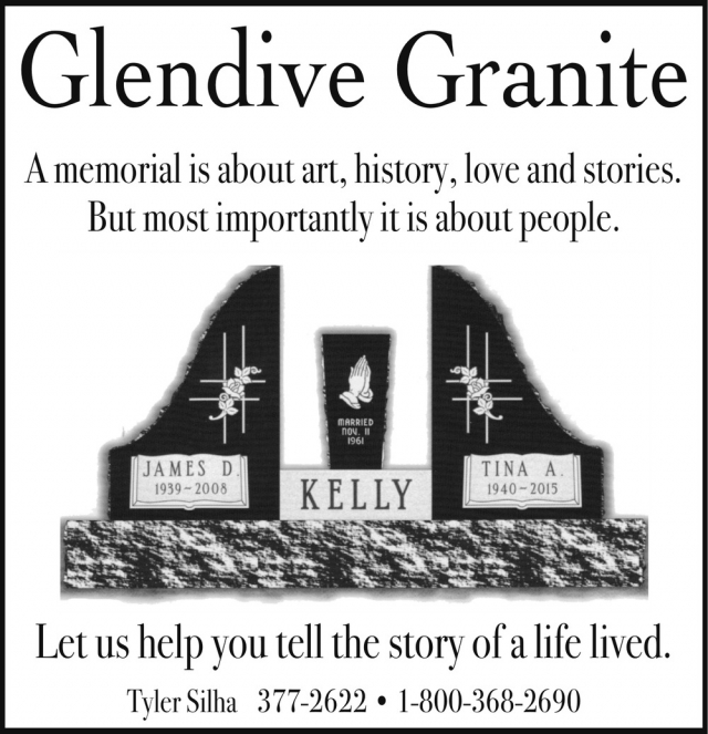 Monuments, Glendive Granite