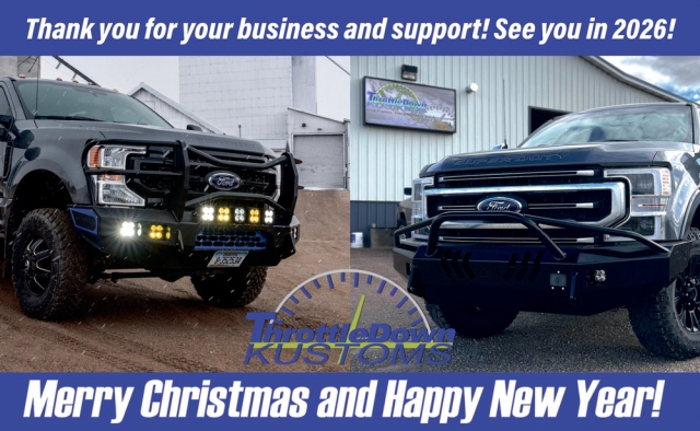 Merry Christmas, ThrottleDown Kustoms, Moore, MT