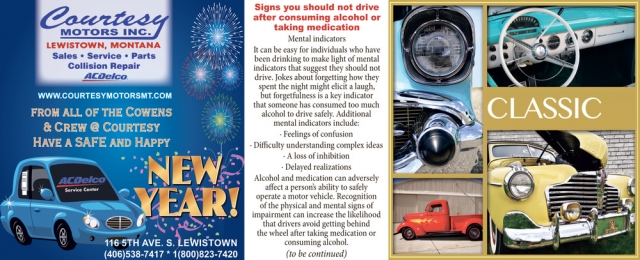 Collision Repair, Courtesy Motors Inc