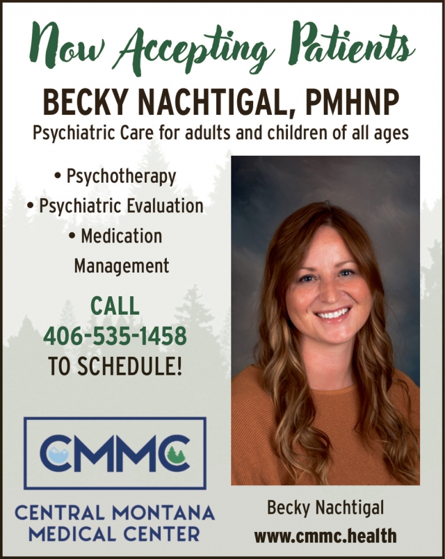 Psychotherapy, Central Montana Medical Center, Lewistown, MT