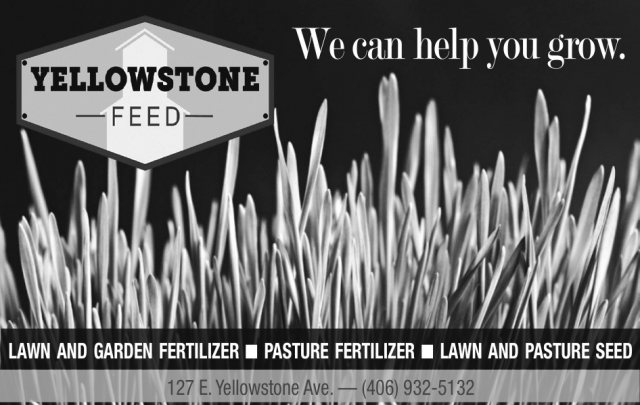 Lawn and Garden Fertilizer, Yellowstone Feed, Big Timber, MT
