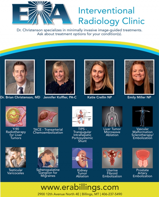 Radiology Services, Eastern Radiological Associates, Billings, MT
