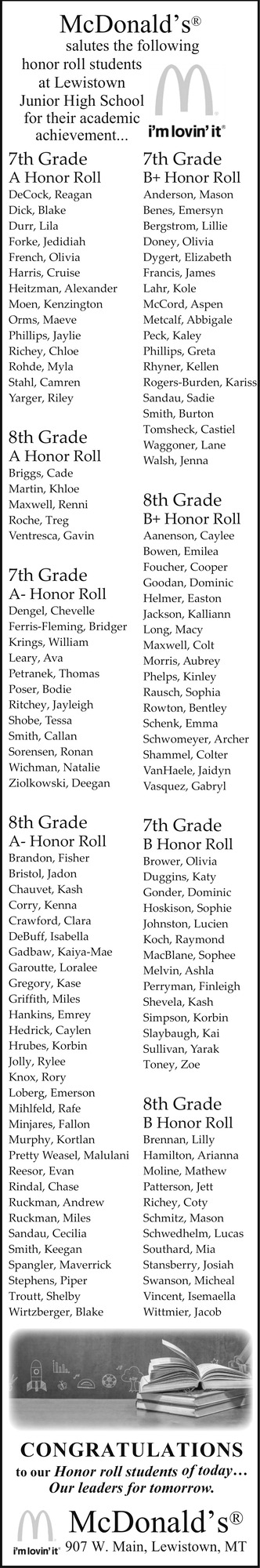 I'm Lovin' It, Mcdonalds - Lewiston, Lewistown, MT