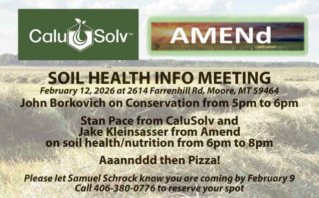 Info Meeting, Soil Health Info Meeting (February 12, 2026)