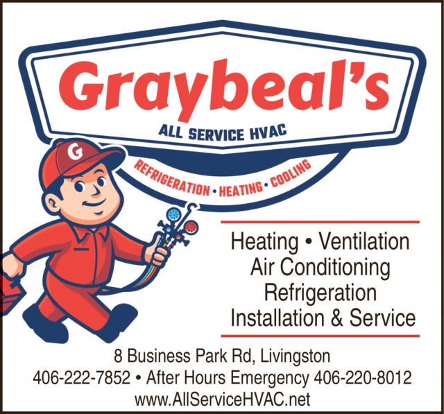 Heating - Ventilation, Graybeal's, Livingston, MT