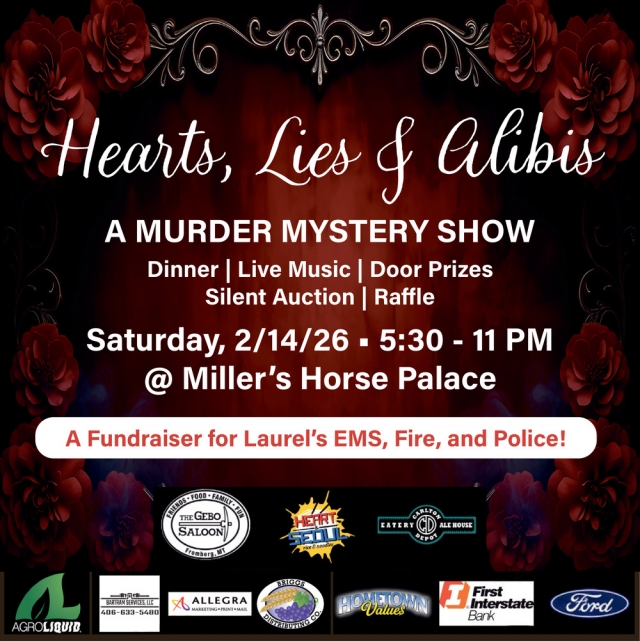 A Murder, A Murder Mystery Show (February 1, 14 & 26, 2026=