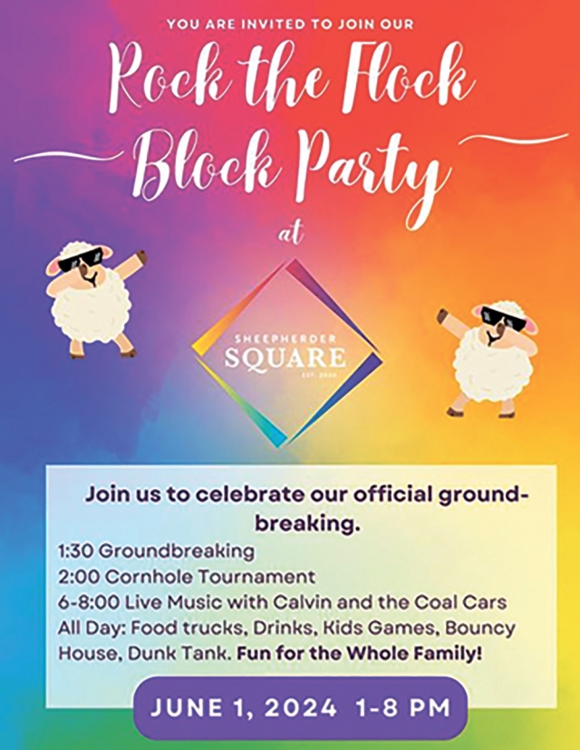 Join Us to Celebrate Our Official Ground-Breaking, Rock the Flock Block Party (June 1, 2024)
