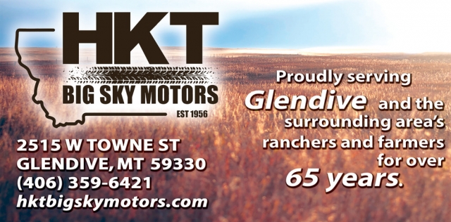 Proudly Serving Glendive and The Surrounding Area's Ranchers and Farmers for Over 65 Years, HKT Big Sky Motors, Glendive, MT