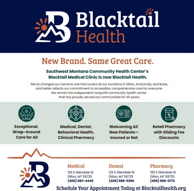 New Brand. Same Great Care., blacktail health