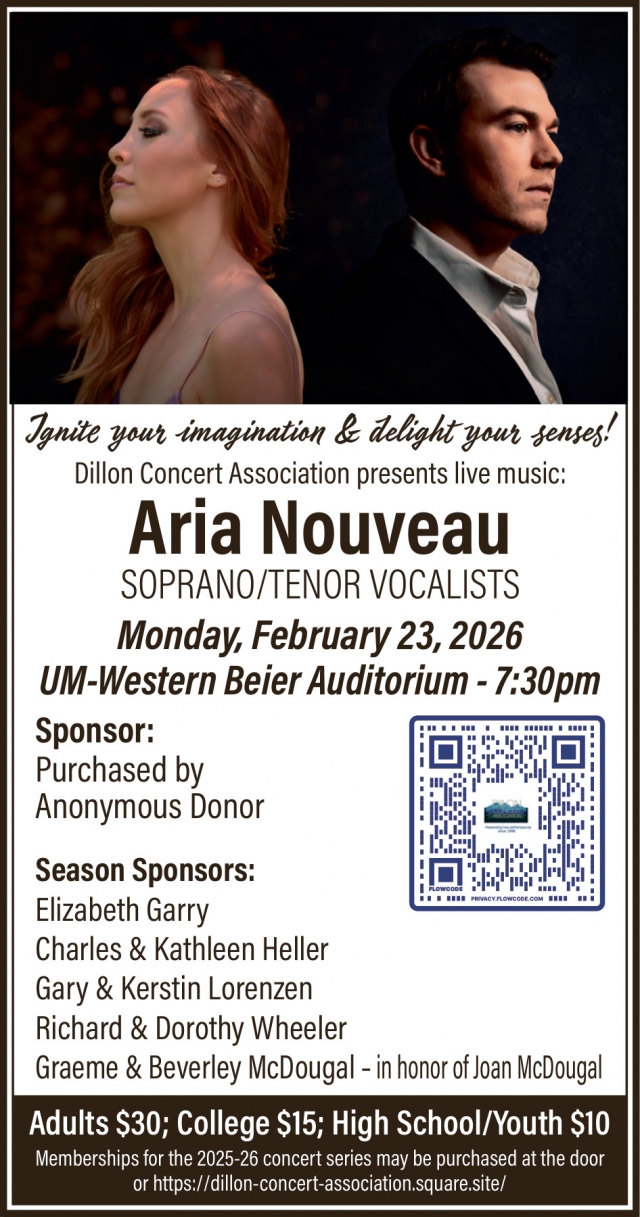 Aria Nouveau, Aria Nouveau Soprano/Tenor Vocalists (February 23, 2026)