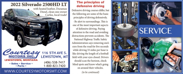 2022 Silverado 2500HD LT, Courtesy Motors Inc