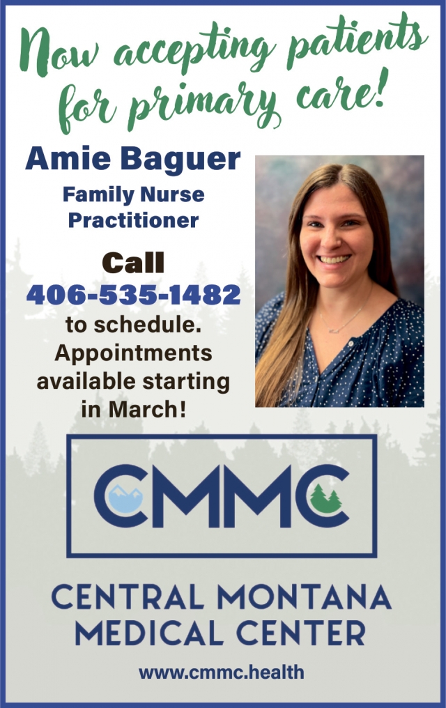 Now Accepting Patients for Primary Care!, Central Montana Medical Center, Lewistown, MT