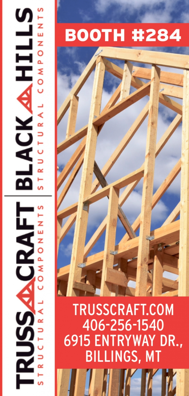 Booth #284, Truss Craft Structural Components - Black Hills Structural Components