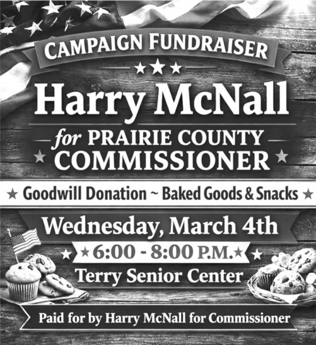 Campaign Fundraiser, Harry McNall Campaign Fundraiser (March 4, 2026)